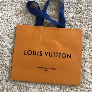 Louis Vuitton shopping bag